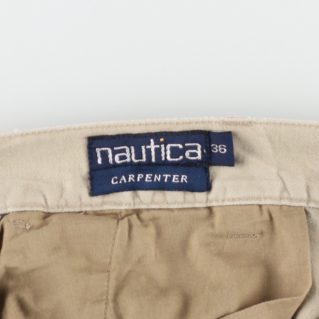 NAUTICA(ノーティカ)の古着 90年代 ノーティカ NAUTICA CARPENTER ハーフパンツ ショートパンツ メンズw36 ヴィンテージ /eaa438225 メンズのパンツ(ショートパンツ)の商品写真