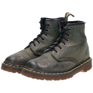 ドクターマーチン(Dr.Martens)の古着 ドクターマーチン Dr.Martens 6ホールブーツ 英国製 レディース23.0cm /saa009162(ブーツ)