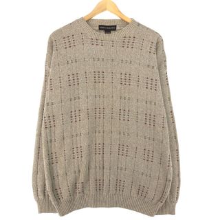 古着 LIBERTY SWEATERS コットンニットセーター USA製 メンズL /eaa399082(ニット/セーター)