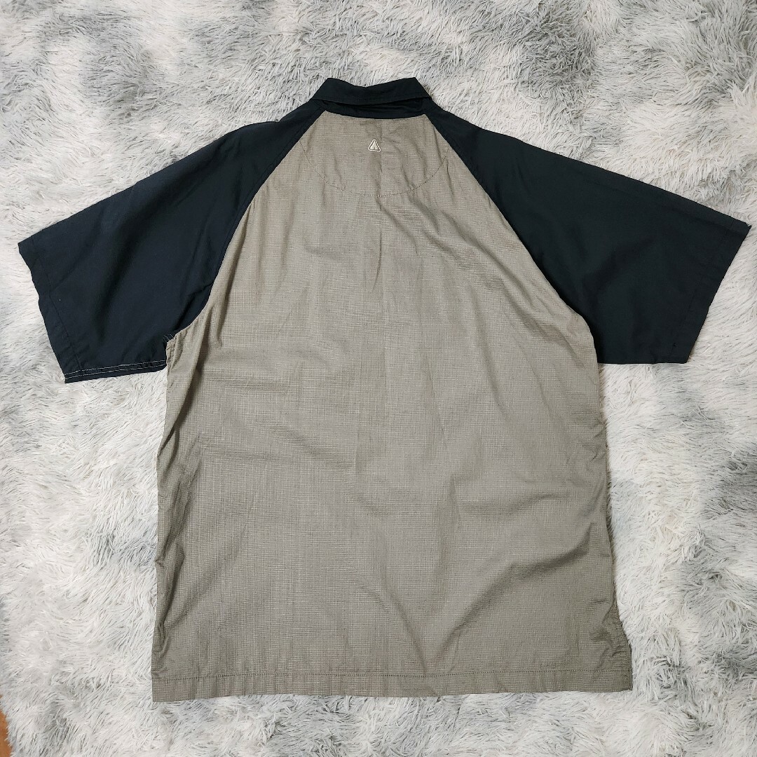 AIRWALK(エアウォーク)のairwalk リップストップ シャツジャケット 半袖シャツ テック y2k 0 メンズのトップス(シャツ)の商品写真