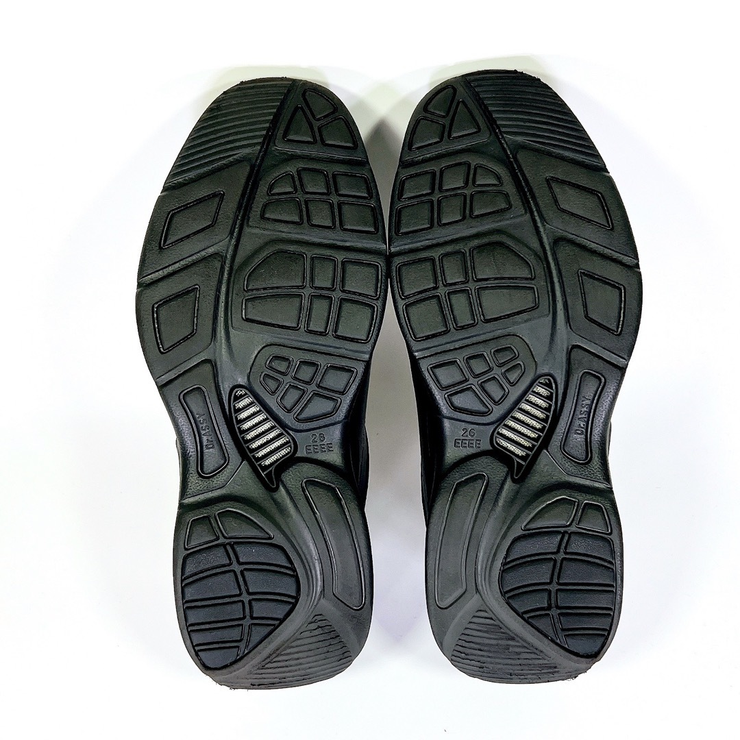 【美品】Dr.ASSY  ドクターアッシー ウォーキングスニーカー 黒 26.0 メンズの靴/シューズ(スニーカー)の商品写真
