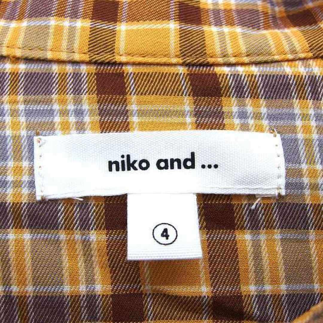niko and...(ニコアンド)のニコアンド Niko and.. シャツワンピ ワンピース Aライン ロング レディースのワンピース(ロングワンピース/マキシワンピース)の商品写真