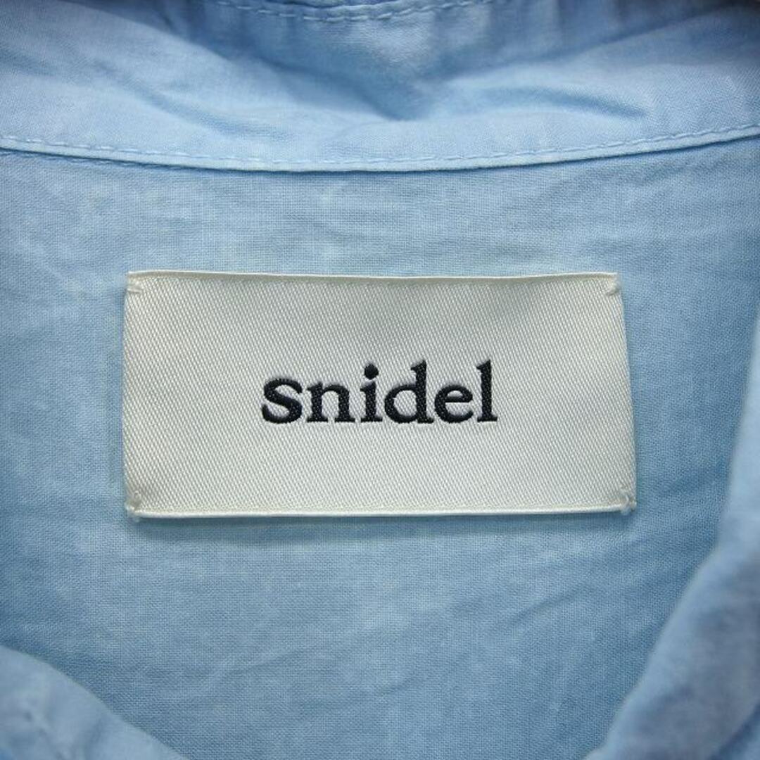 SNIDEL(スナイデル)のスナイデル snidel カジュアル シャツ シンプル バックボタン 長袖 レディースのトップス(シャツ/ブラウス(長袖/七分))の商品写真