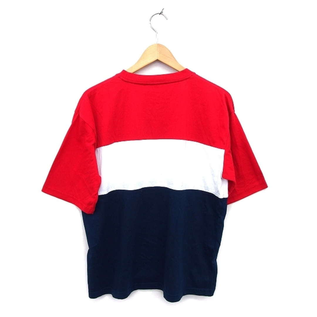 FILA(フィラ)のフィラ 国内正規品 カットソー Tシャツ クルーネック ロゴ プリント 半袖 M メンズのトップス(Tシャツ/カットソー(半袖/袖なし))の商品写真