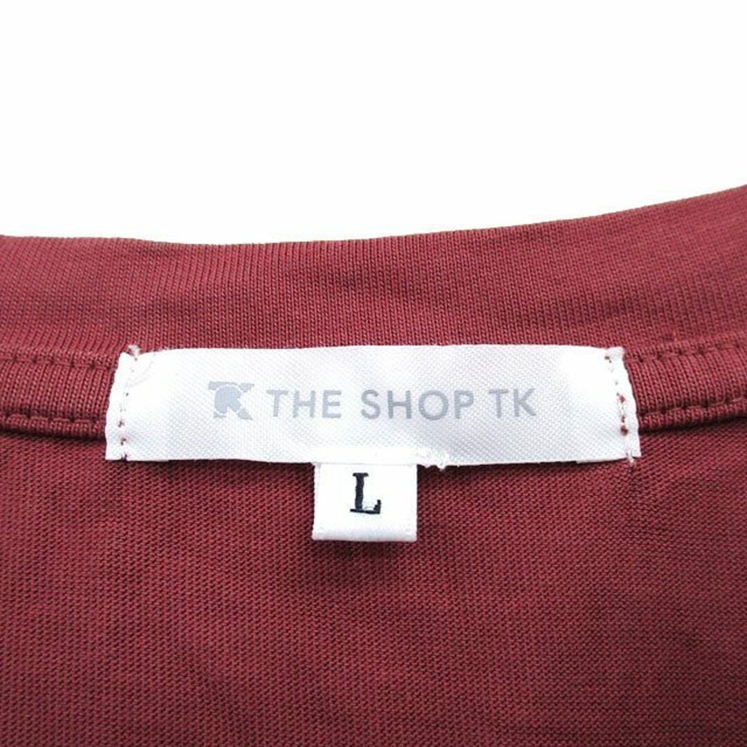 THE SHOP TK(ザショップティーケー)のザショップティーケー THE SHOP TK Tシャツ ワンピース 半袖 膝丈 レディースのワンピース(ひざ丈ワンピース)の商品写真
