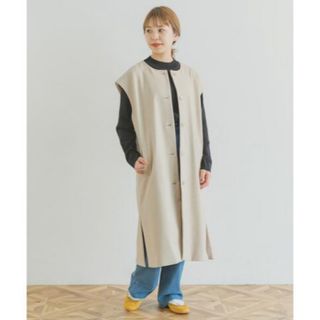 アーバンリサーチアイテムズ(URBAN RESEARCH ITEMS)のITEMS URBAN RESEARCH  ロングジレコート　美品(その他)