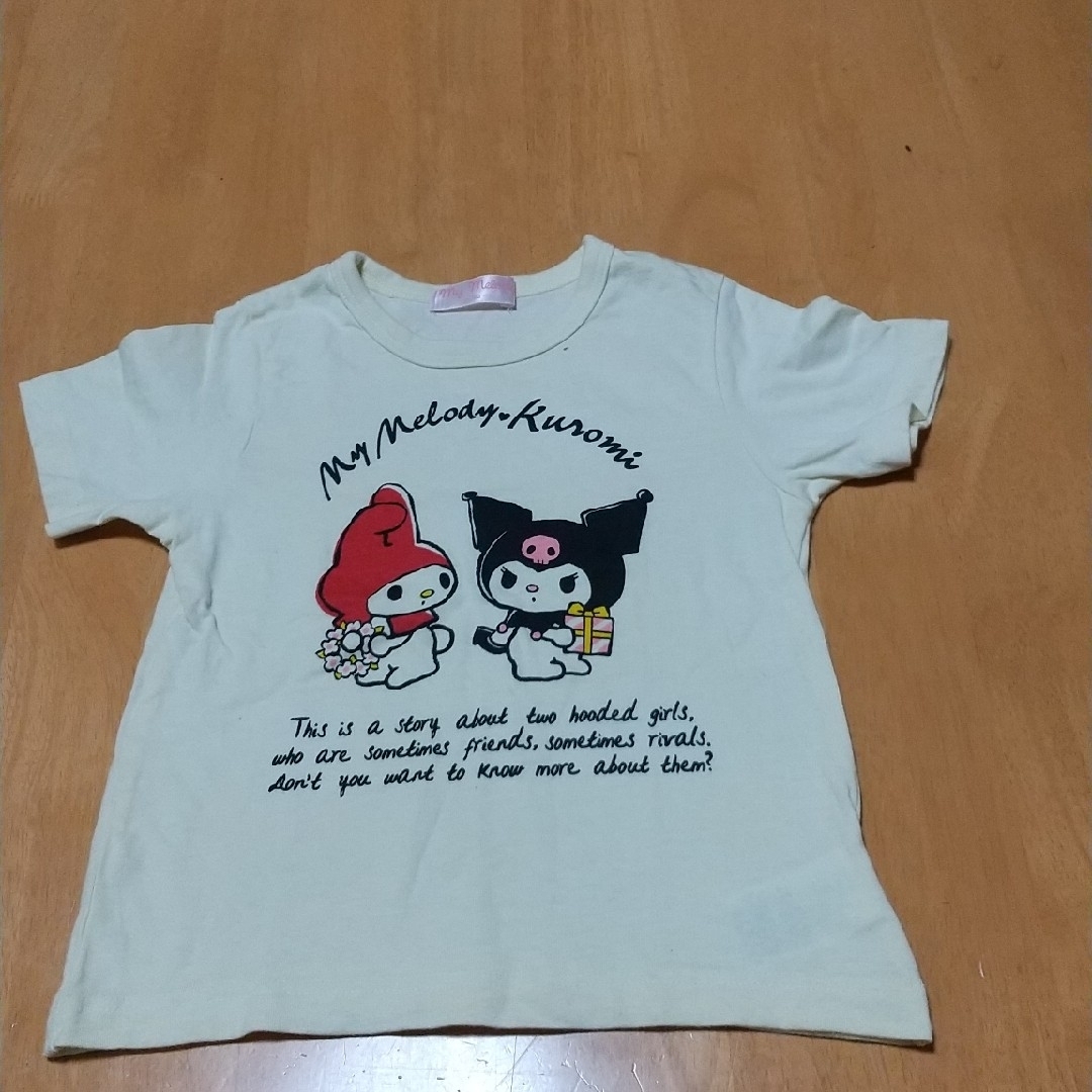 マイメロディ(マイメロディ)のマイメロTシャツ   100㎝ キッズ/ベビー/マタニティのキッズ服女の子用(90cm~)(Tシャツ/カットソー)の商品写真