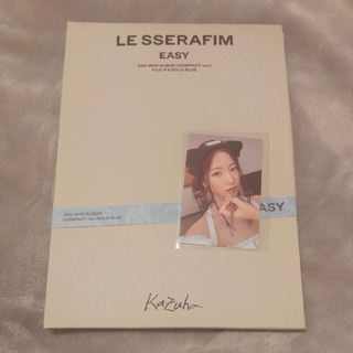 ルセラフィム(LE SSERAFIM)のLE SSERAFIM EASY compact KAZUHA トレカ 抜け無し(K-POP/アジア)