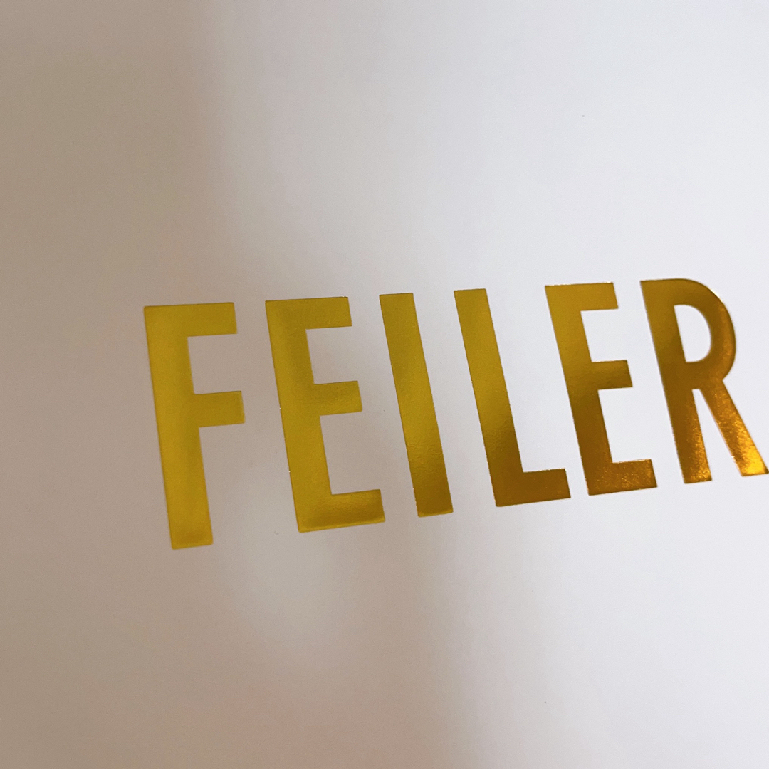 FEILER(フェイラー)の【未使用】　フェイラー　ショッパー（紙袋）　4枚セット レディースのバッグ(ショップ袋)の商品写真