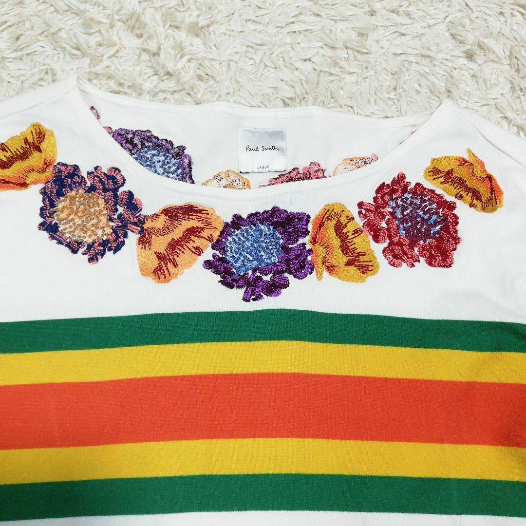 Paul Smith(ポールスミス)のPAUL SMITH　ポールスミス　カットソー　Tシャツ　フラワーチルドレン　L メンズのトップス(Tシャツ/カットソー(七分/長袖))の商品写真