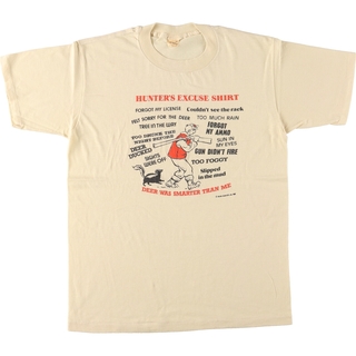 古着 80年代 SPRINGFORD プリントTシャツ USA製 メンズM ヴィンテージ /eaa431198(Tシャツ/カットソー(半袖/袖なし))