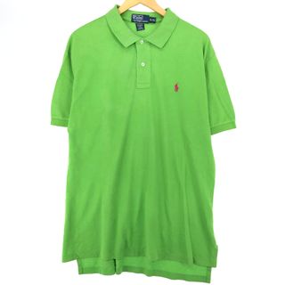 ラルフローレン(Ralph Lauren)の古着 ラルフローレン POLO by Ralph Lauren 半袖 ポロシャツ メンズXL /eaa436590(ポロシャツ)