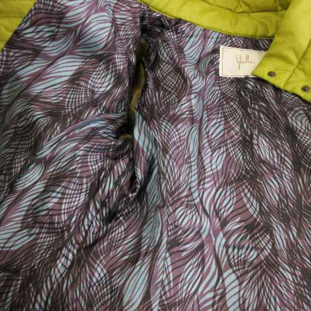 Sybilla(シビラ)のシビラ 中綿 キルティング ジャケット ブルゾン スタンドカラー マスタード M レディースのジャケット/アウター(ブルゾン)の商品写真