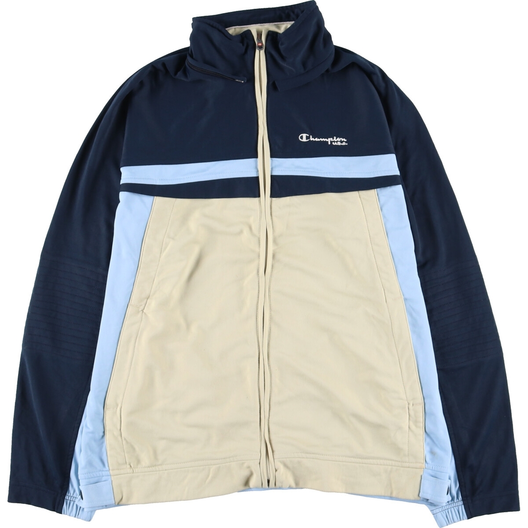 Champion(チャンピオン)の古着 チャンピオン Champion AUTHENTIC ATHLETIC APPAREL ジャージ トラックジャケット メンズM /eaa436798 メンズのジャケット/アウター(その他)の商品写真