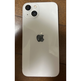 アップル(Apple)の【美品AA】iPhone 13 128GB ホワイトSIMフリー  本体のみ(スマートフォン本体)