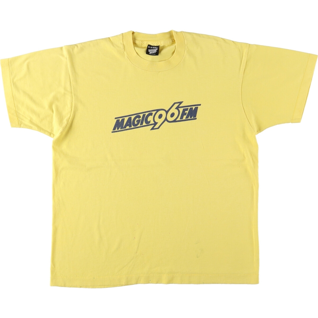 SCREEN STARS(スクリーンスターズ)の古着 90年代 スクリーンスターズ SCREEN STARS MAGIC96FM プリントTシャツ USA製 メンズXL ヴィンテージ /eaa431172 メンズのトップス(Tシャツ/カットソー(半袖/袖なし))の商品写真