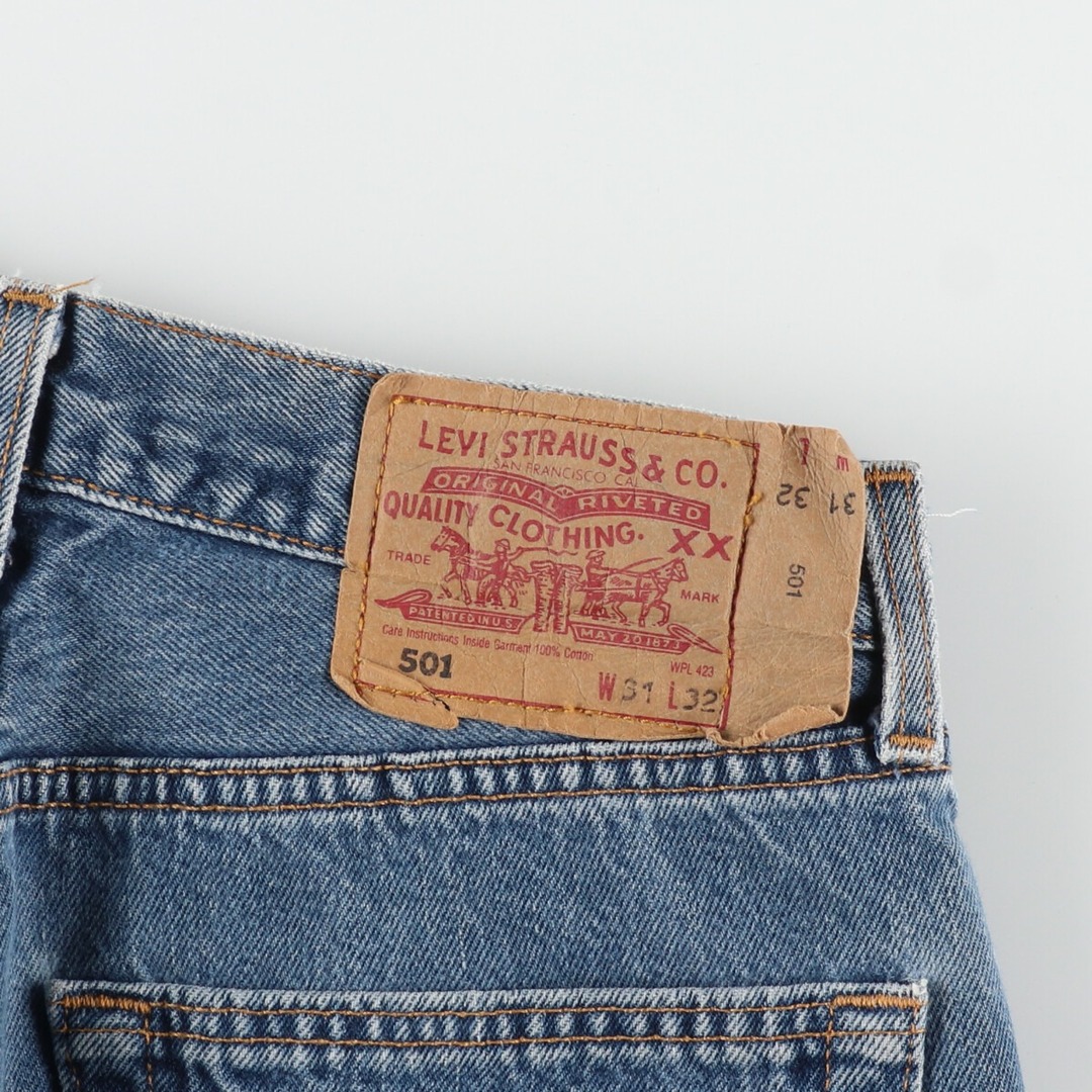 Levi's(リーバイス)の古着 90年代 リーバイス Levi's リーバイス501 FOR WOMEN ストレートデニムパンツ USA製 レディースL(w29) ヴィンテージ /eaa433696 レディースのパンツ(デニム/ジーンズ)の商品写真