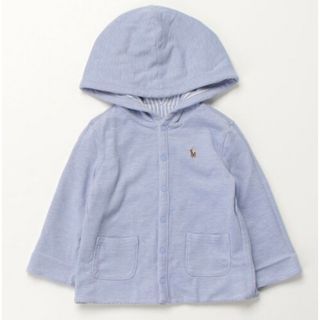 ポロラルフローレン(POLO RALPH LAUREN)の未使用 ポロラルフローレン リバーシブル キッズ パーカー コットン 90cm(ジャケット/上着)