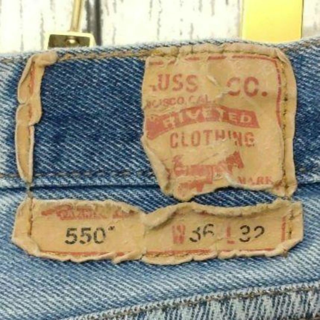 Levi's(リーバイス)のUS古着リーバイス550バギーワイドデニムパンツジーンズW36L32（1033） メンズのパンツ(デニム/ジーンズ)の商品写真