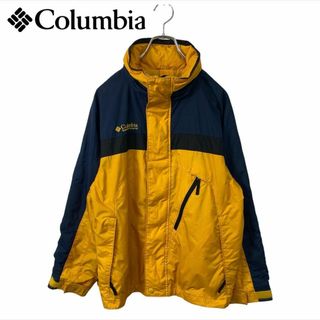 コロンビア(Columbia)の■ Columbia ナイロンジャケット ビンテージ コロンビア イエロー(ナイロンジャケット)