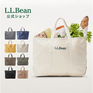 L.L.Bean - エルエルビーン　トートバッグ　キャンバス　プラチナ