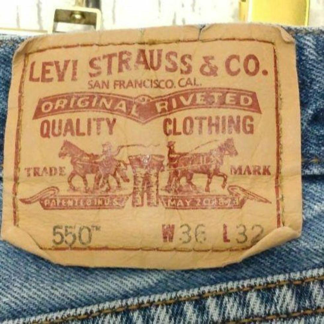 Levi's(リーバイス)のUS古着リーバイス550バギーワイドデニムパンツジーンズW36L32（1032） メンズのパンツ(デニム/ジーンズ)の商品写真