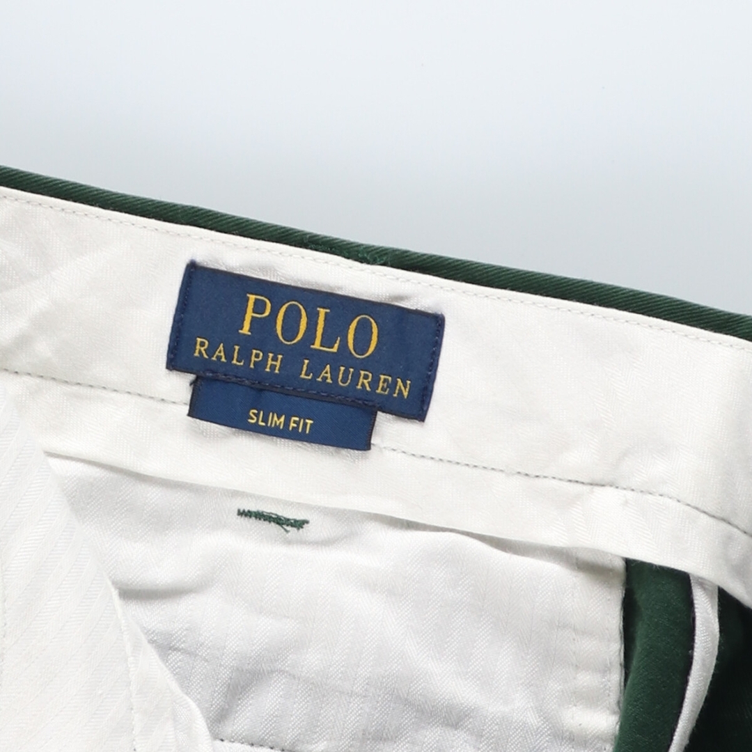 Ralph Lauren(ラルフローレン)の古着 ラルフローレン Ralph Lauren POLO RALPH LAUREN SLIM FIT チノパンツ メンズw35 /eaa435268 メンズのパンツ(チノパン)の商品写真