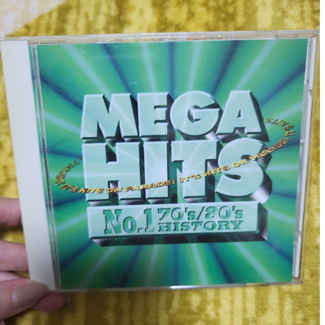 【MEGA HITS】 NO1   70's  80'sHISTORY エンタメ/ホビーのCD(ポップス/ロック(洋楽))の商品写真