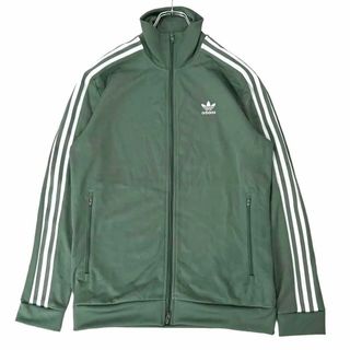 アディダス(adidas)の2334 美品 adidas トラックジャケット ベッケンバウアー グリーン L(ジャージ)