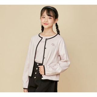 ジェニィ(JENNI)の当季新品　JENNI セットアイテム　バイカラーリブカデ+半袖デTシャツ130(Tシャツ/カットソー)