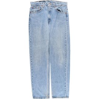 リーバイス(Levi's)の古着 90年代 リーバイス Levi's 505 REGULAR FIT STRAIGHT LEG テーパードデニムパンツ USA製 メンズw33 ヴィンテージ /eaa428727(デニム/ジーンズ)