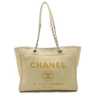 シャネル(CHANEL)のシャネル ドーヴィルライン ミディアムトートMM （12390323）(トートバッグ)