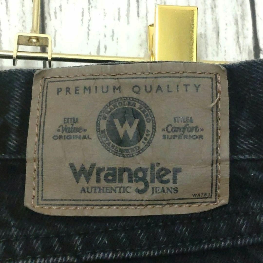 Wrangler(ラングラー)の【希少】ラングラーブラックデニムパンツメキシコ製ジーンズW38L32（1051） メンズのパンツ(デニム/ジーンズ)の商品写真