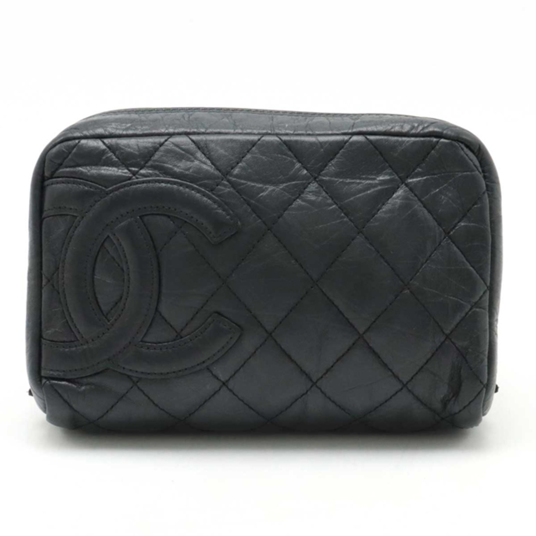 CHANEL(シャネル)のシャネル カンボンライン コットンクラブ ココマーク （12390312） レディースのファッション小物(ポーチ)の商品写真