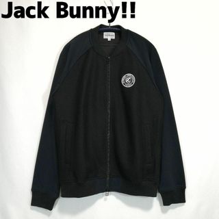 ジャックバニー(JACK BUNNY!!)のジャックバニー メッシュジャケット ブルゾン ゴルフウェア 4 M ブラック 黒(ウエア)