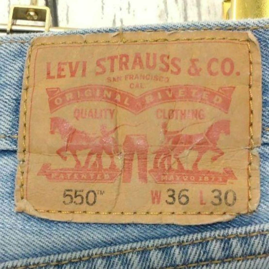 Levi's(リーバイス)のUS古着リーバイス550バギーワイドデニムパンツジーンズW36L30（1083） メンズのパンツ(デニム/ジーンズ)の商品写真