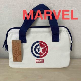 マーベル(MARVEL)のマーベル　キャプテンアメリカ　保冷 ランチトート ／ ランチバッグ(弁当用品)