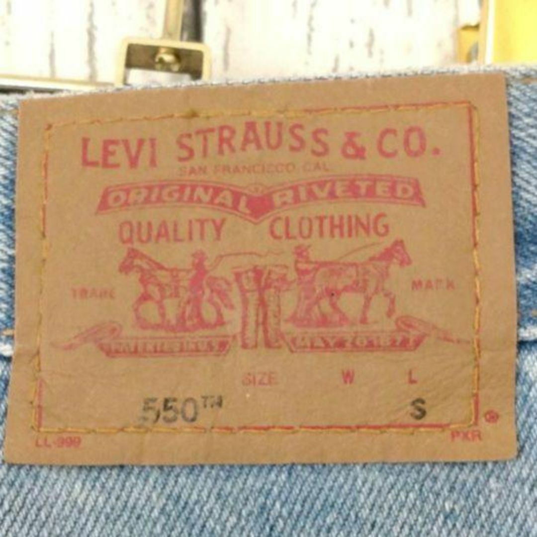 Levi's(リーバイス)のUS古着リーバイス550バギーワイドデニムパンツジーンズW34L30（1085） メンズのパンツ(デニム/ジーンズ)の商品写真