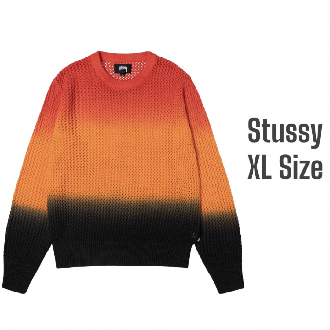 STUSSY(ステューシー)のStüssy Pigment Dyed Loose Guage ステューシー メンズのトップス(ニット/セーター)の商品写真