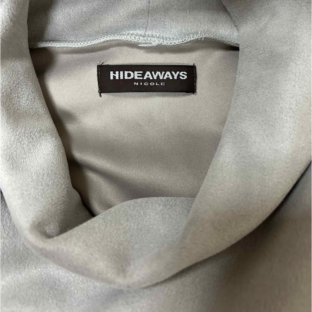 HIDEAWAY(ハイダウェイ)のHIDEAWAYS NICOLE ポンチスウェードオフタートルプルオーバー 48 メンズのトップス(シャツ)の商品写真