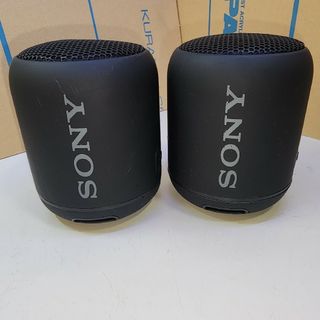 ソニー(SONY)のSONY防水·防塵２台セット　ワイヤレスポータブルスピーカーSRS-XB12(スピーカー)