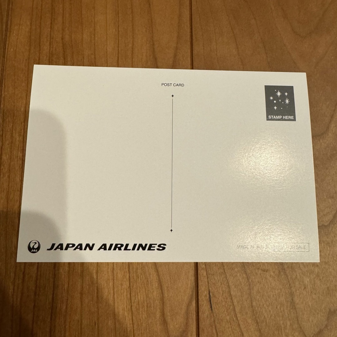 Disney(ディズニー)のディズニー　JAL ポストカード エンタメ/ホビーのおもちゃ/ぬいぐるみ(キャラクターグッズ)の商品写真