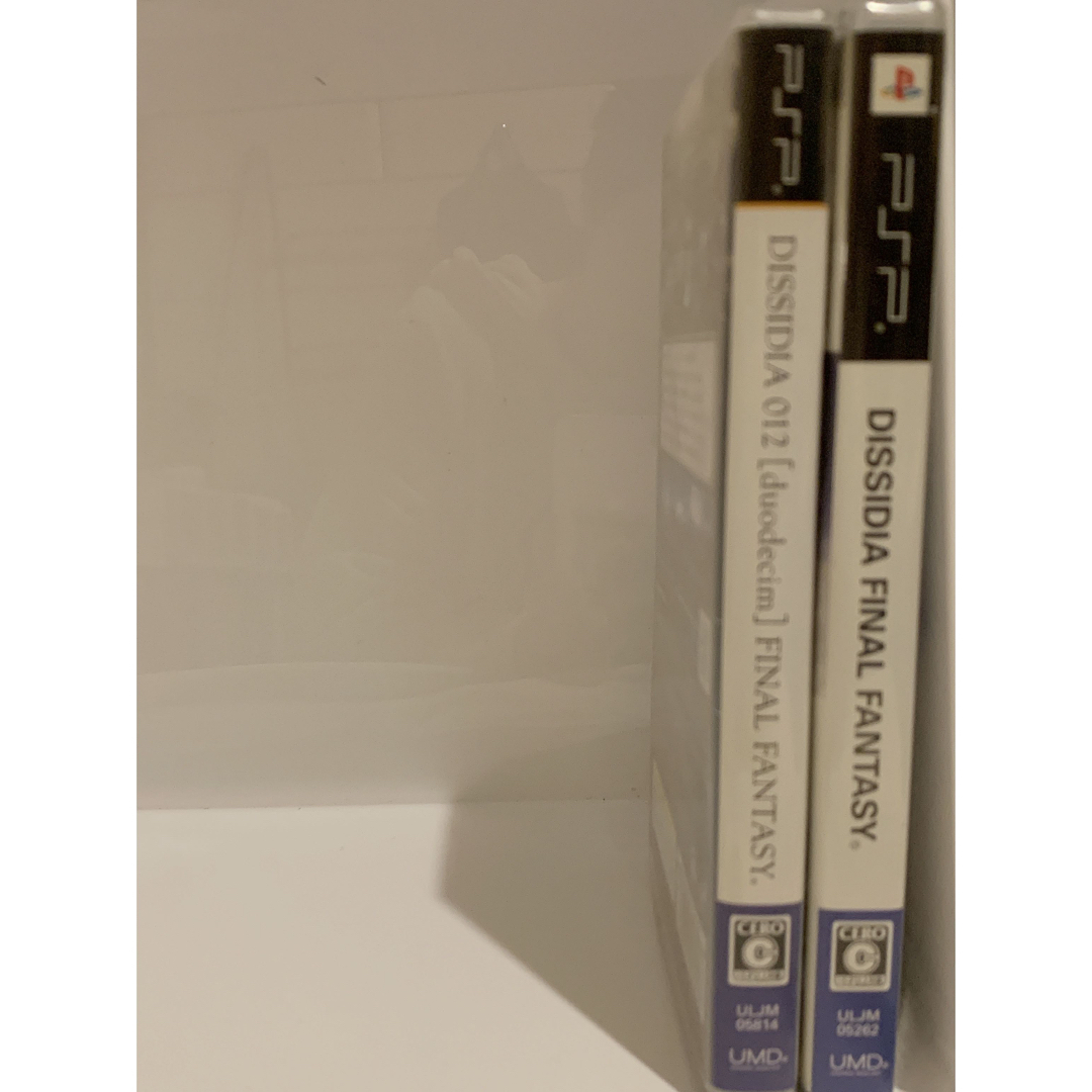 PlayStation Portable(プレイステーションポータブル)のPSPソフト　DISSIDIA FINAL FANTASY  2つ エンタメ/ホビーのゲームソフト/ゲーム機本体(家庭用ゲームソフト)の商品写真