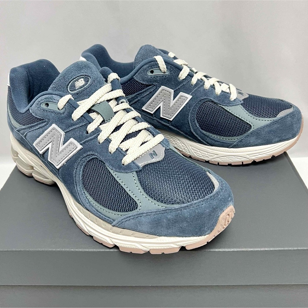 New Balance - 25.5cm 新品 ニューバランス 2002 紺 スニーカー New Balance - 25.5cm 新品 ニューバランス 2002 紺 スニーカー
