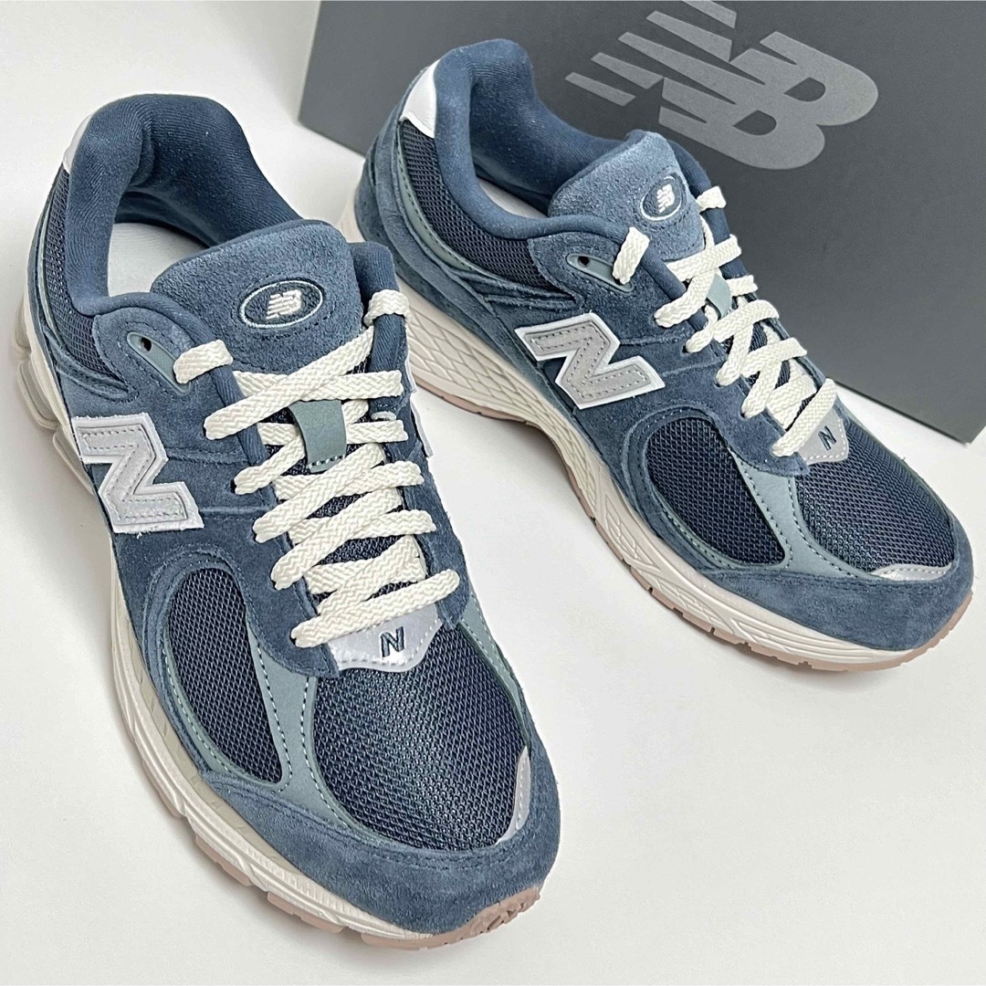 New Balance - 25.5cm 新品 ニューバランス 2002 紺 スニーカー New Balance - 25.5cm 新品 ニューバランス 2002 紺 スニーカー