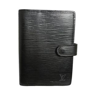 ルイヴィトン(LOUIS VUITTON)のルイヴィトン R20052 手帳カバー ブラック  LOUIS VUITTON アジェンダPM エピ(手帳)