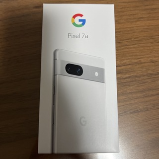 Google Pixel - pixel7a 新品未使用　SIMフリー　ホワイト