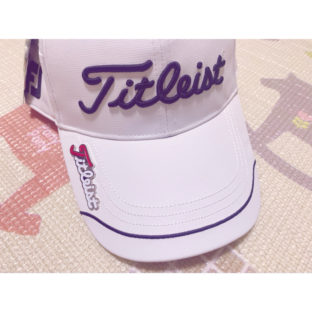 キャップ帽子　Titleist タイトリストキャップ ゴルフキャップ チケットのスポーツ(ゴルフ)の商品写真