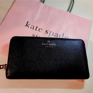 ケイトスペードニューヨーク(kate spade new york)の⭐︎新品 kate spade 長財布 ブラック (財布)