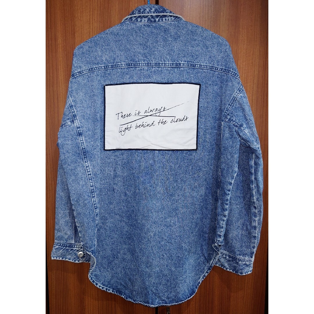 VENCE EXCHANGE - オーバーサイズ☆デニムシャツ☆可愛い☆体型 VENCE EXCHANGE - オーバーサイズ☆デニムシャツ☆可愛い☆体型